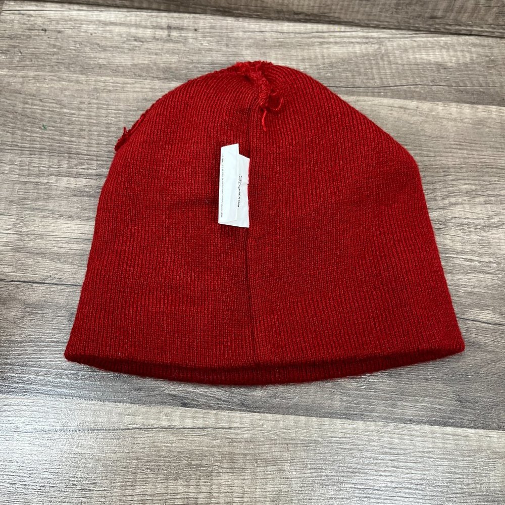 Harry Potter Beanie Winter Hat Maroon Youth One Size Wizard - Picture 7 of 8